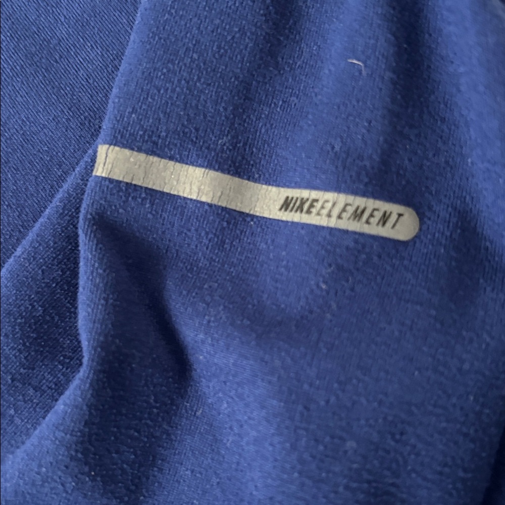 Nike Dri Fit Deep Blue half zip pullover - Picture 2 of 5